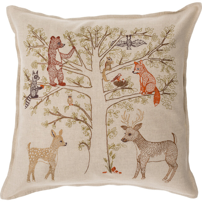 Woodland Living Tree Pillow - Decorative Pillows - 1