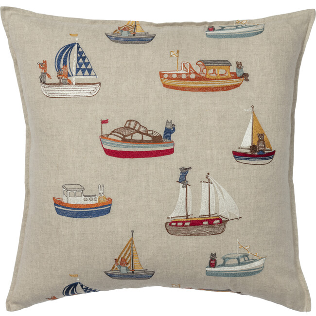 Boats Pattern Pillow - Pillows - 1