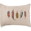 Small Feathers Pillow - Decorative Pillows - 1 - thumbnail