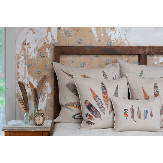 Small Feathers Pillow - Decorative Pillows - 2