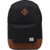 Heritage Tan Backpack, Black - Backpacks - 1 - thumbnail