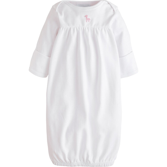 Pinpoint Gown, Pink Giraffe - Dresses - 1