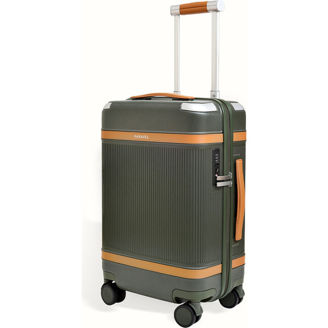 safari green suitcase