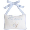 Baby Door Pillow, Blue - Pillows - 1 - thumbnail