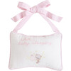 Baby Door Pillow, Pink - Pillows - 1 - thumbnail