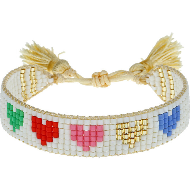 Kids' Rainbow Hearts Bracelet - Bracelets - 2