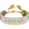 Chevron Rainbow MAMA Bracelet - Bracelets - 2