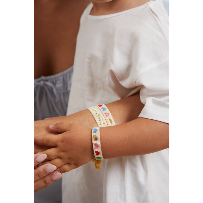 Kids' Rainbow Hearts Bracelet - Bracelets - 4