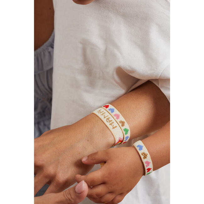 Kids' Rainbow Hearts Bracelet - Bracelets - 5
