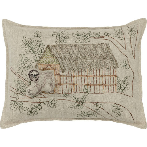 Sloth Tree House Pocket Pillow - Decorative Pillows - 1