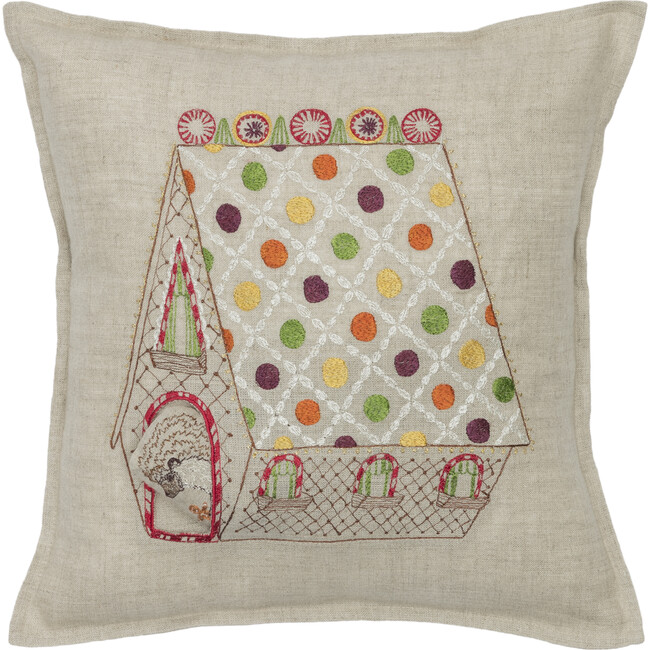 Gingerbread House Pillow - Accents - 1