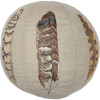Feather Sphere Pillow - Decorative Pillows - 1 - thumbnail