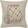 Gingerbread House Pillow - Accents - 3
