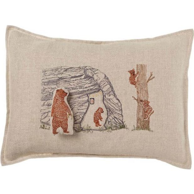Bear Cave Pocket Pillow - Decorative Pillows - 1