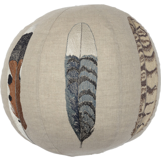 Feather Sphere Pillow - Decorative Pillows - 5