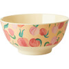 Medium Melamine Bowl, Peach - Tableware - 1 - thumbnail