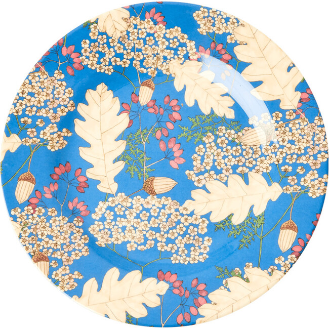 Melamine Side Plate, Autumn/Acorns