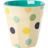 Set of 6 Small Melamine Kids Cups, Blue Jungle - Drinkware - 6