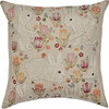 Bunnies & Blooms Pillow - Decorative Pillows - 1 - thumbnail