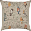 Songbirds Tree Pillow - Decorative Pillows - 1 - thumbnail
