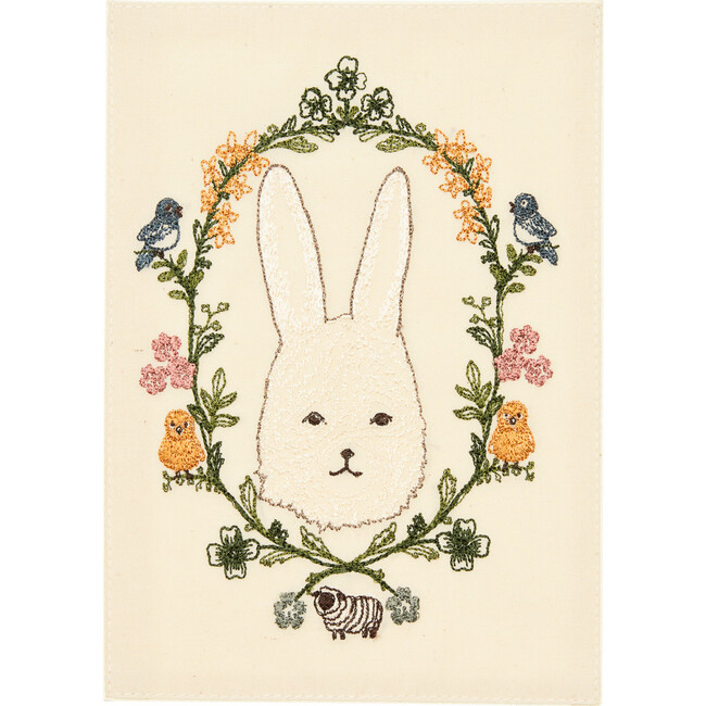 Garland Bunny Card