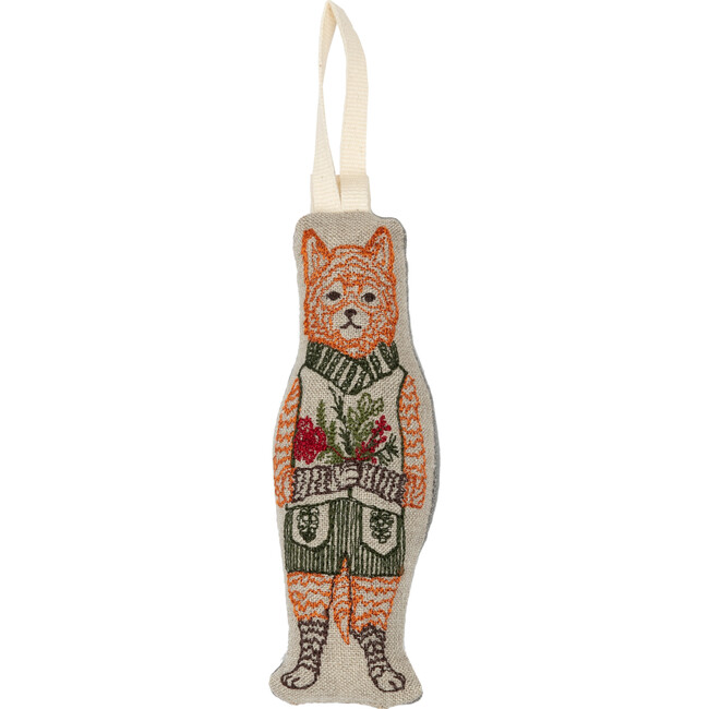 Festive Fox Ornament