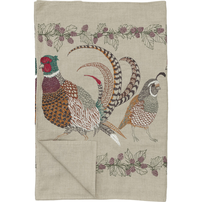 Pheasant & Quail Table Runner - Tabletop - 2