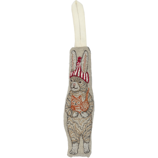 Beanie Bunny with Kitty Ornament - Ornaments - 1