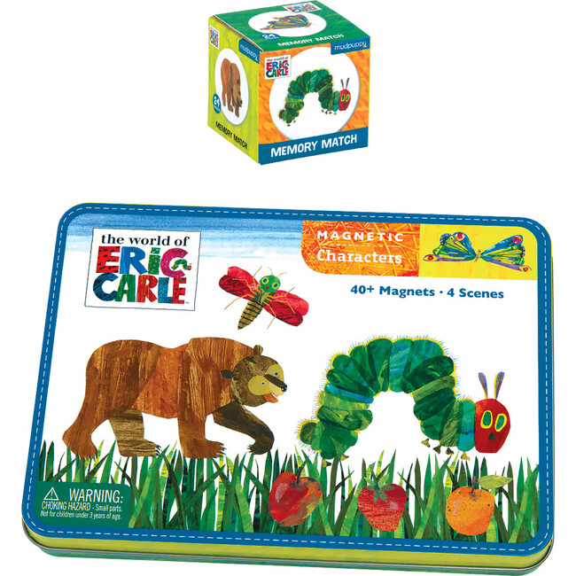 Eric Carle The Very Hungry Caterpillar: Memory Match and Magnetic Character Set - Games - 1