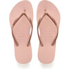Slim Flip Flops, Rose Gold - Sandals - 1 - thumbnail