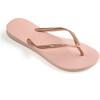Slim Flip Flops, Rose Gold - Sandals - 2