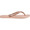 Slim Flip Flops, Rose Gold - Sandals - 3