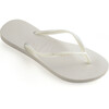 Slim Flip Flops, White - Sandals - 2