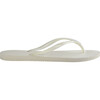Slim Flip Flops, White - Sandals - 3