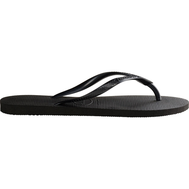 Slim Flip Flops, Black - Sandals - 3