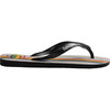 Women's Top Pride Flip Flops, Black & Black - Sandals - 3