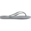 Kids Slim Gloss Flip Flops, Ice Grey - Sandals - 3