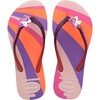 Kids Slim Glitter Flip Flops, Candy Pink - Sandals - 1 - thumbnail
