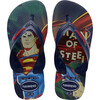 Kids Max Heroes Flip Flops, Navy & Navy - Sandals - 1 - thumbnail