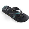Kids Max Heroes, Black & Black & Blue - Sandals - 2