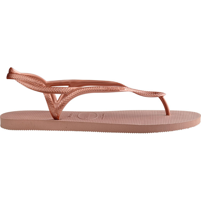 Kids Luna Flip Flops, Crocus Rose - Sandals - 3