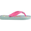 Kids Fantasy Flip Flops, Blue & Pink - Sandals - 3