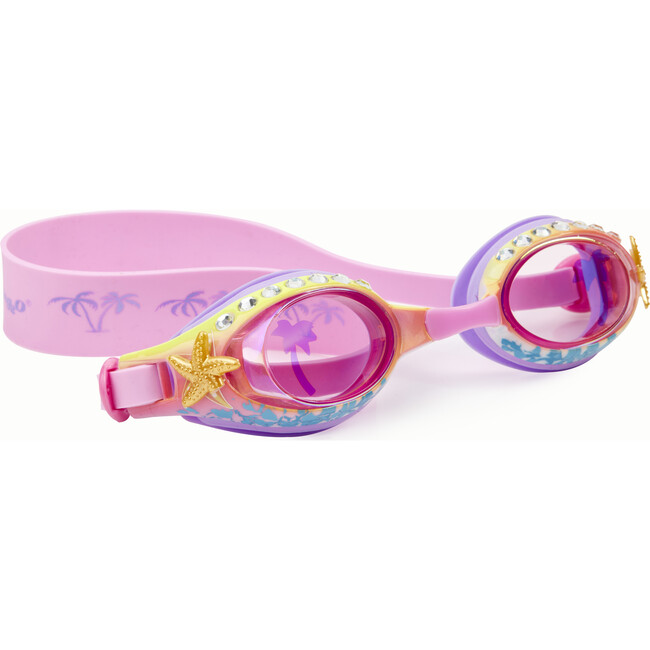 Island Hopping Swim Goggles, Pink Sand
