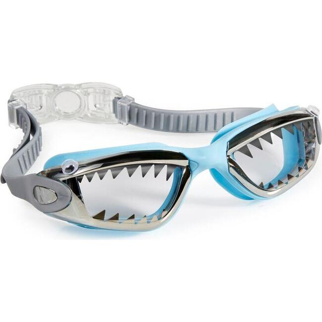 Jawsome Goggles, Baby Blue Tip Shark - Goggles - 1