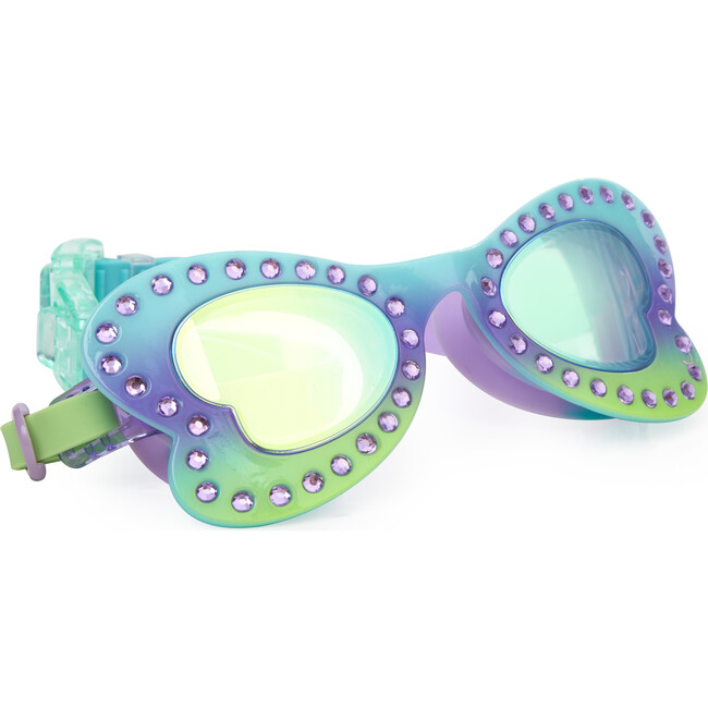 Flutter Fly Adjustable Goggles, Peppermint Blue