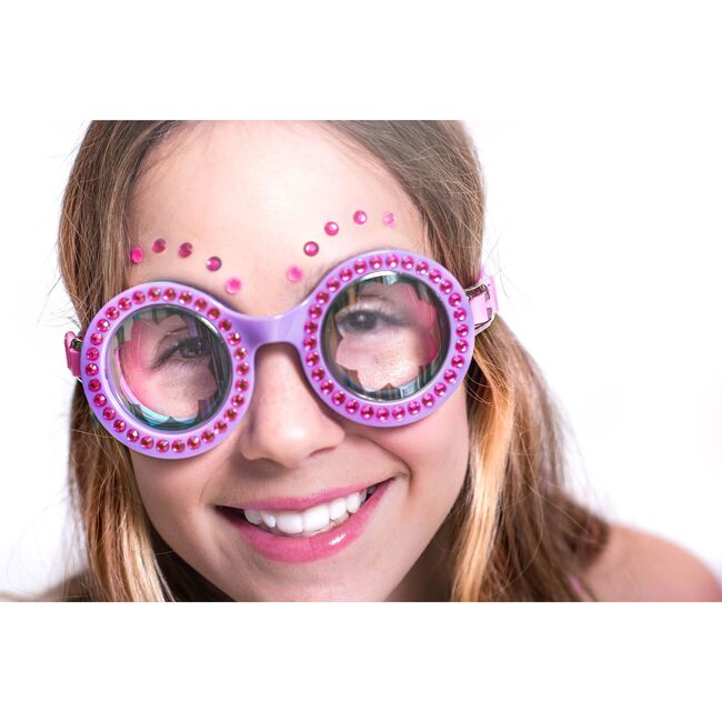 Henna Swim Goggle, Positively Purple - Goggles - 3