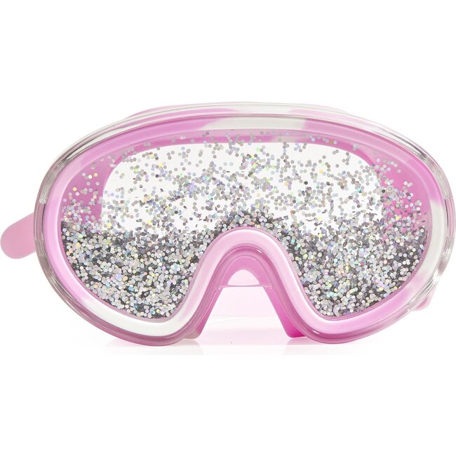Disco Fever Mask, Glitter Bubblegum Pink - Goggles - 1