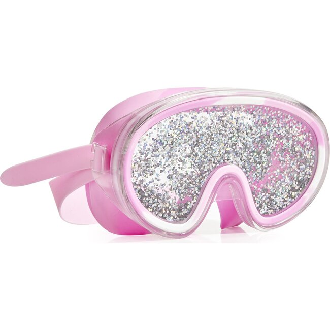 Disco Fever Mask, Glitter Bubblegum Pink - Goggles - 2