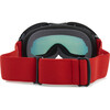 Red Spike Black Frame Ski Goggle - Ski Goggles - 3