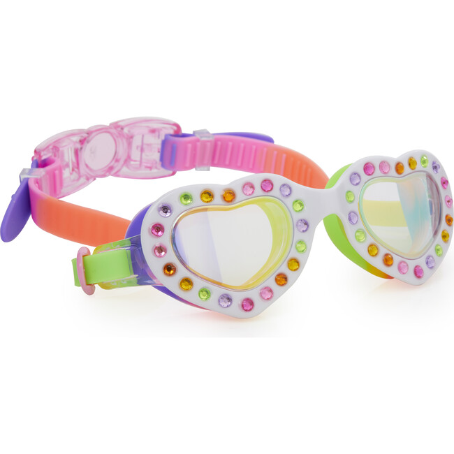Confetti Adjustable Goggles, Tutti Frutti Heart - Goggles - 1